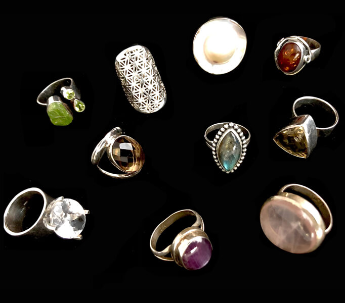 Edelstein Ringe