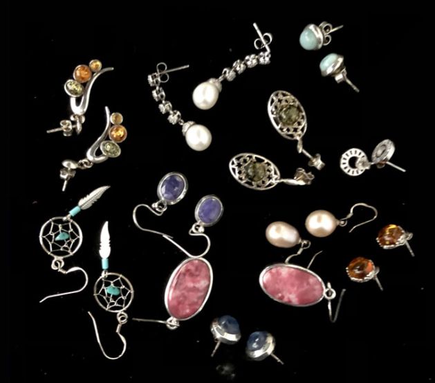 Edelstein Ohrschmuck